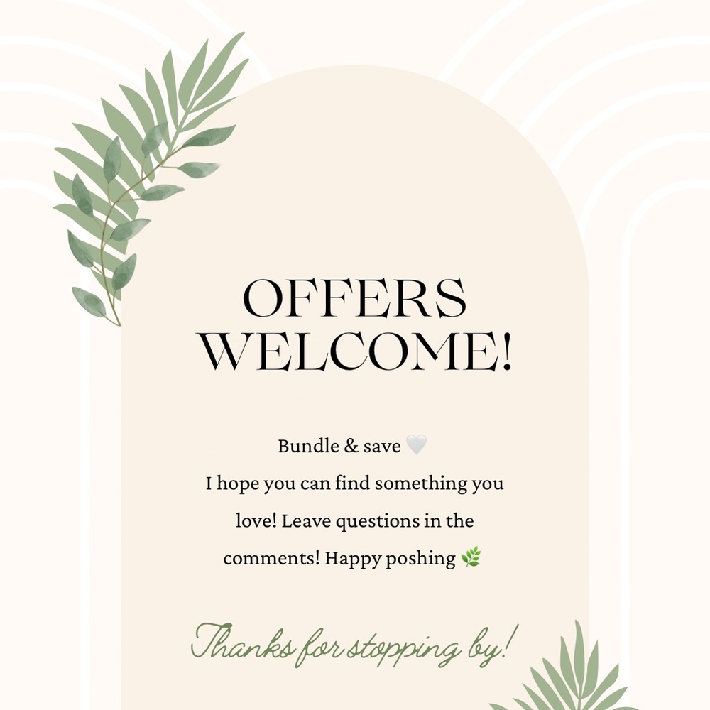 Make me an offer 🌿